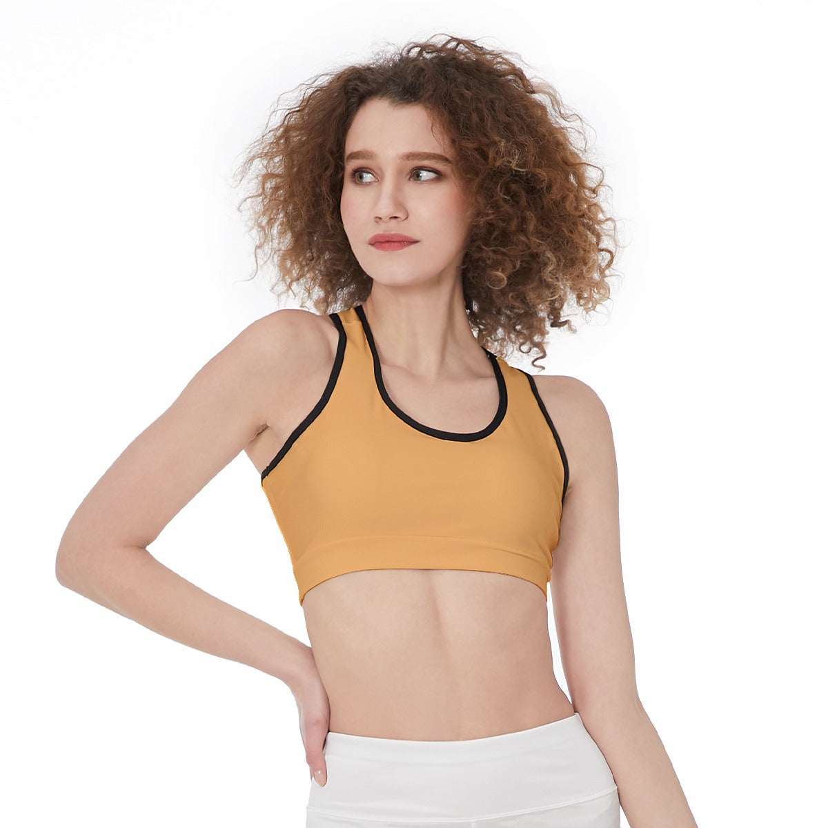 Casual Sports Bra WAKE UP. WORK OUT. LOOK HOT - Weave West