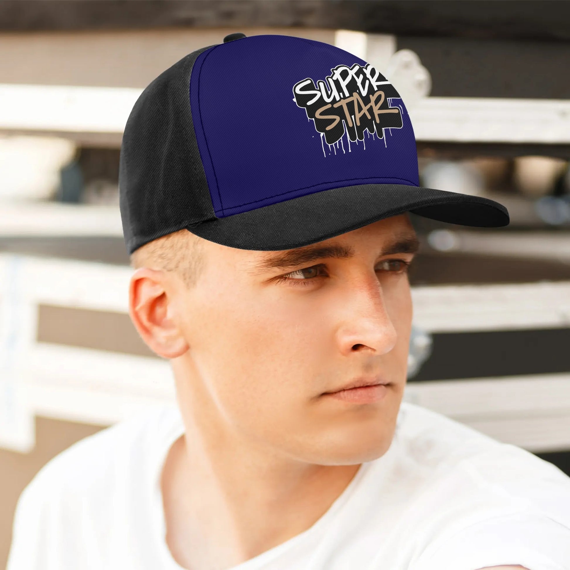 Personalized Baseball Cap Super Star - Weave West