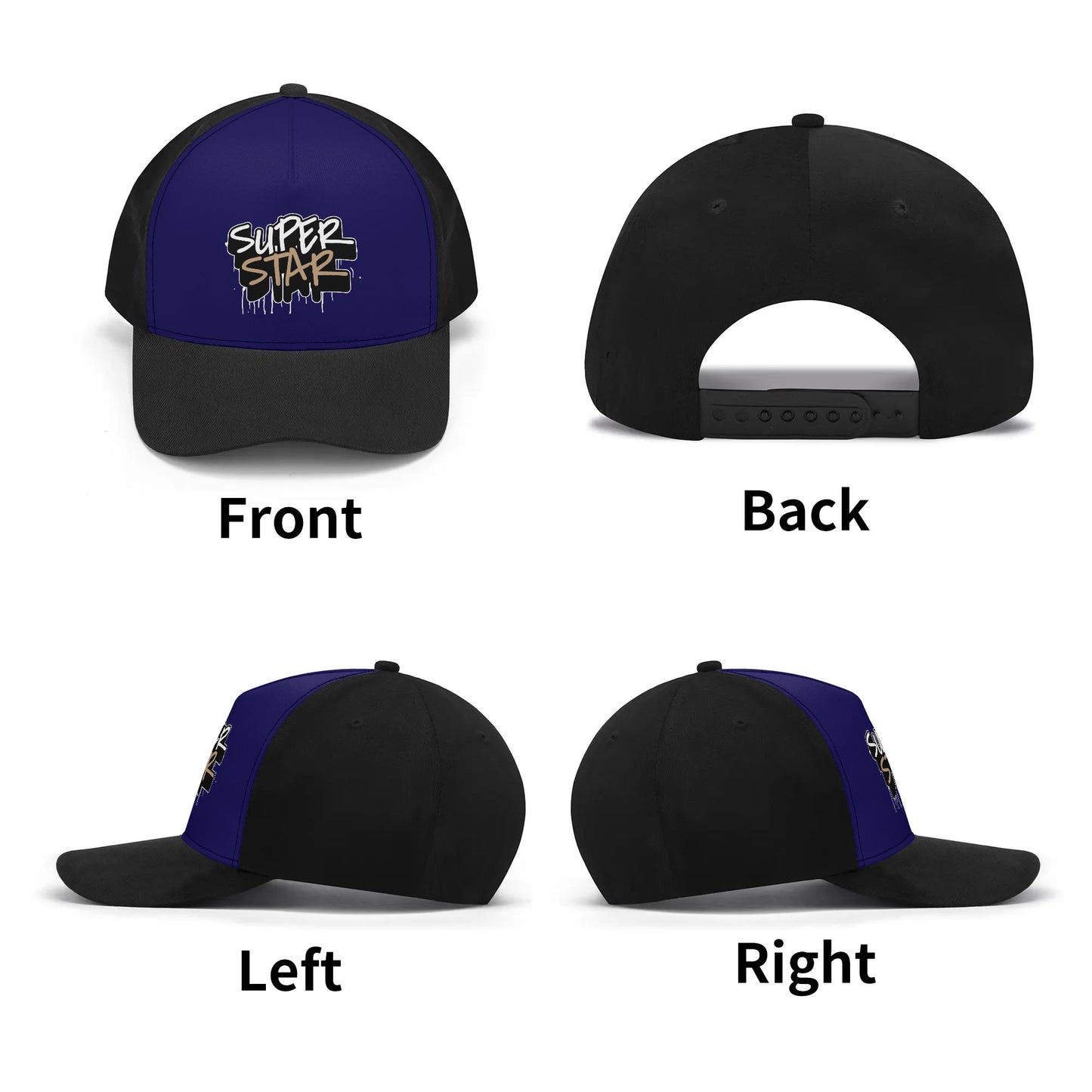 Personalized Baseball Cap Super Star - Weave West