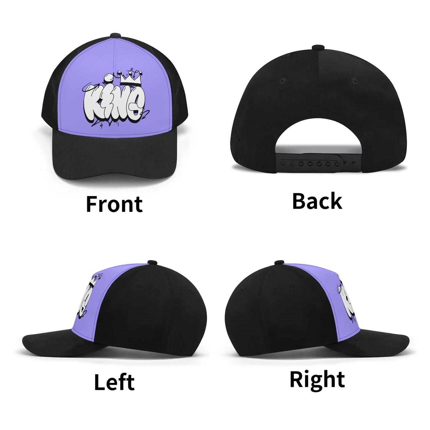 Personalized Baseball Cap King - Weave West