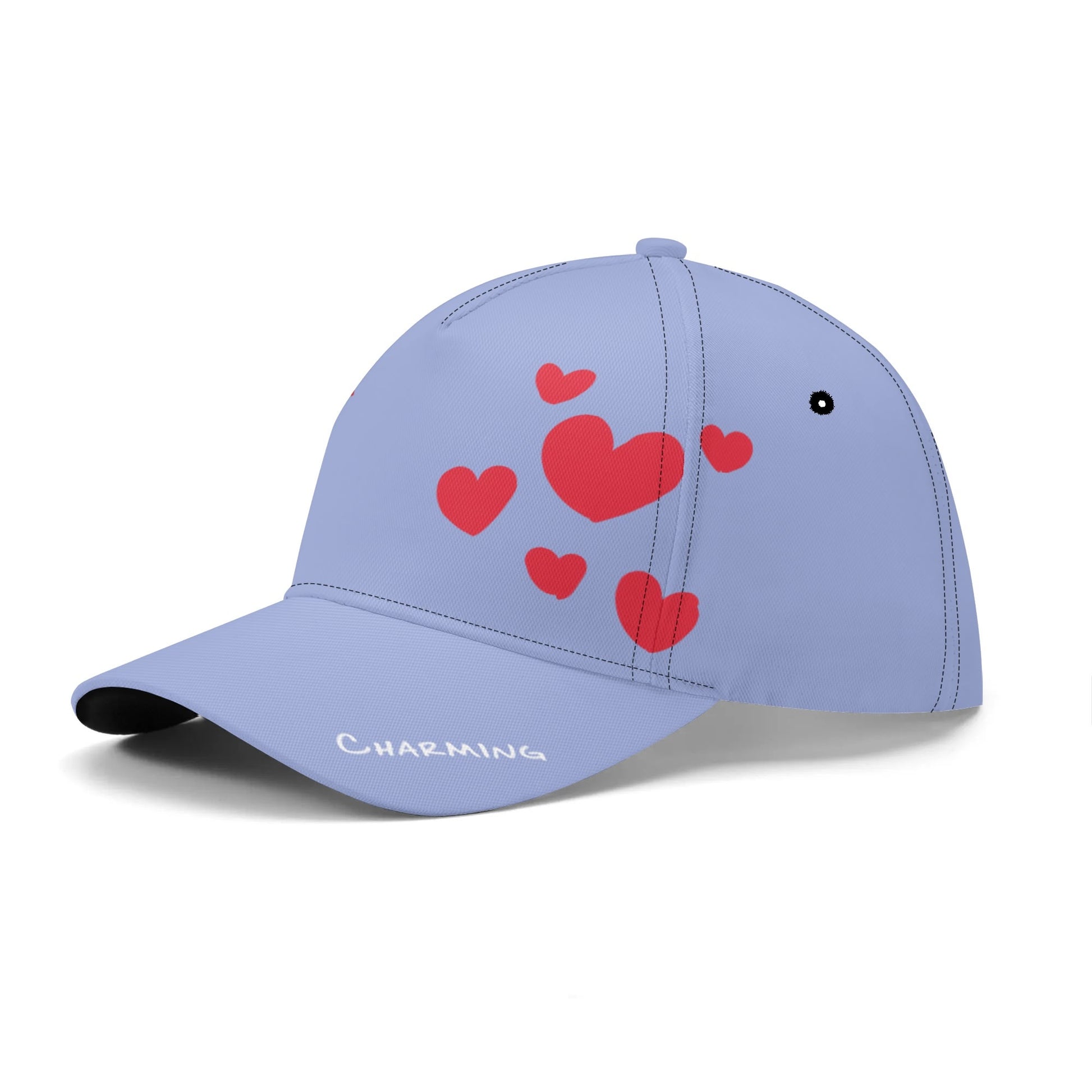 Personalized Lightweight Cap Charming Hearts - Weave West