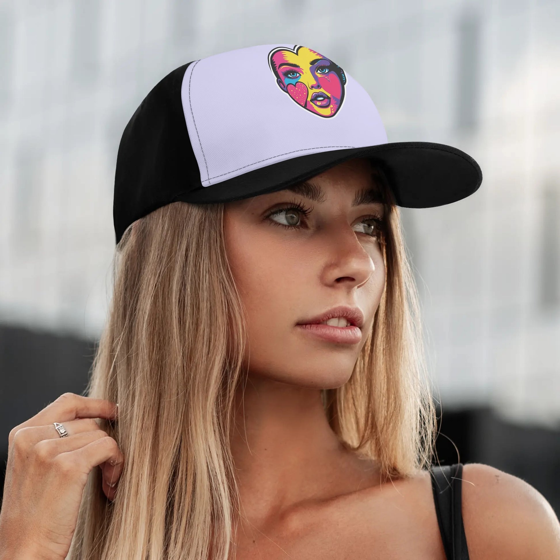 Personalized Baseball Cap Pretty Face - Weave West