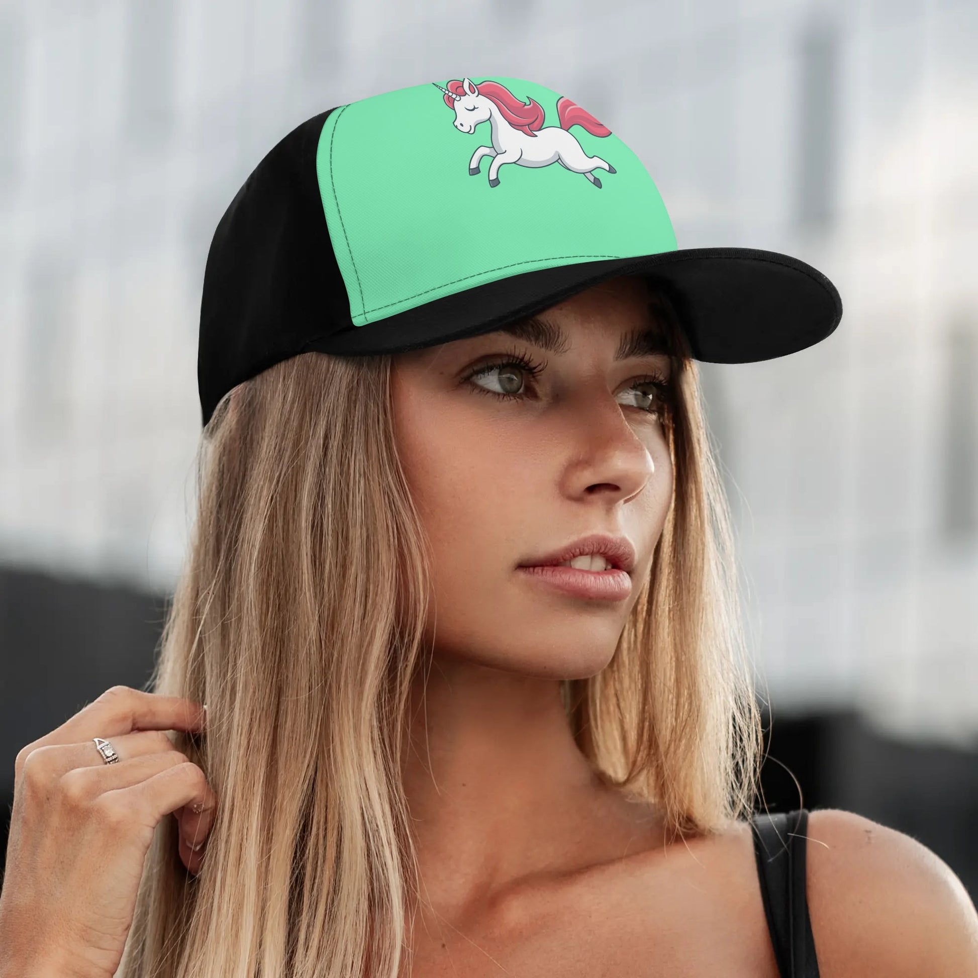 Personalized Baseball Cap Unicorn - Weave West