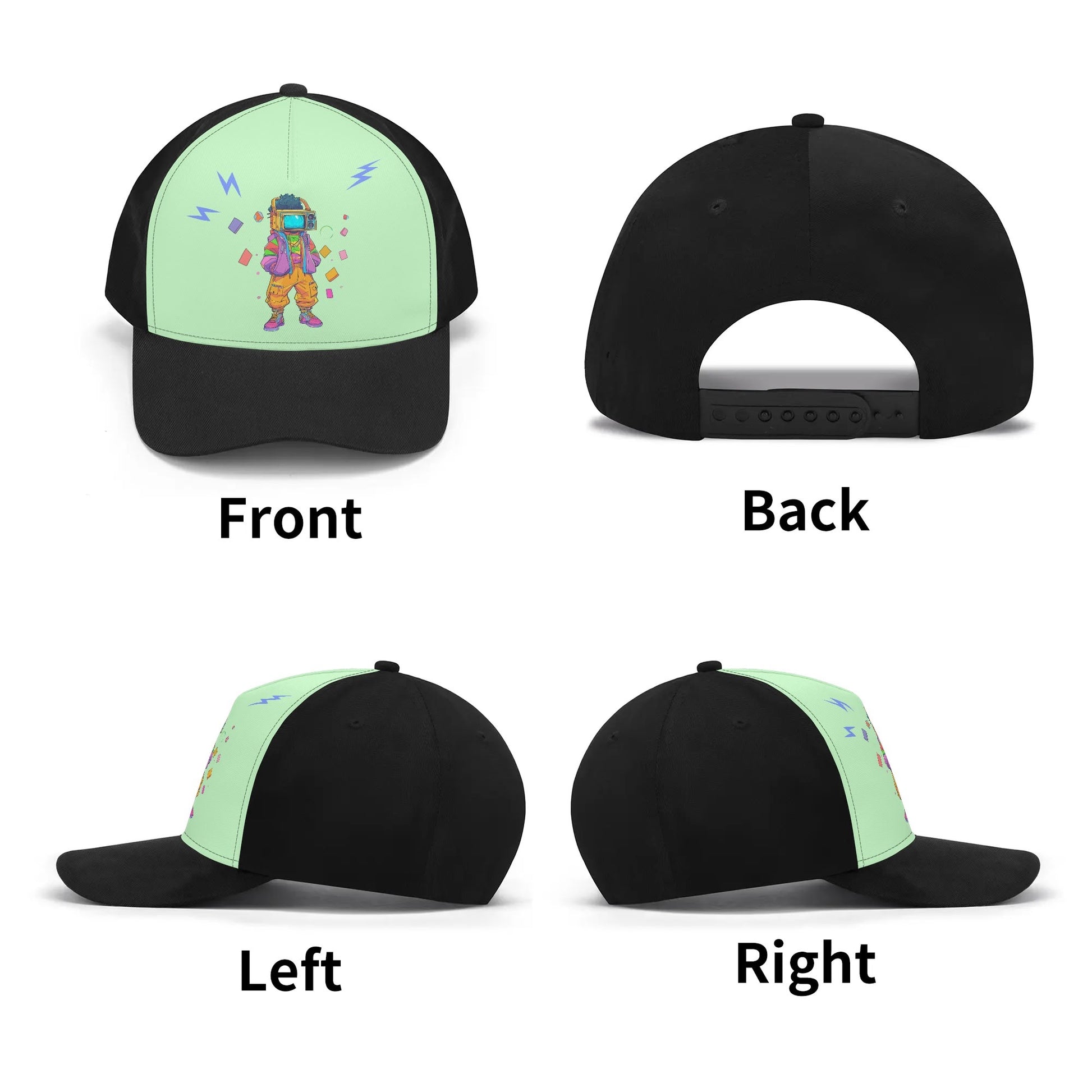 Personalized Baseball Cap My World - Weave West