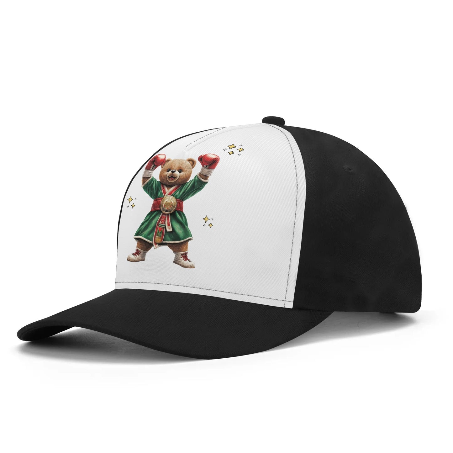 Personalized Baseball Cap Boxing Bear 1 - Weave West