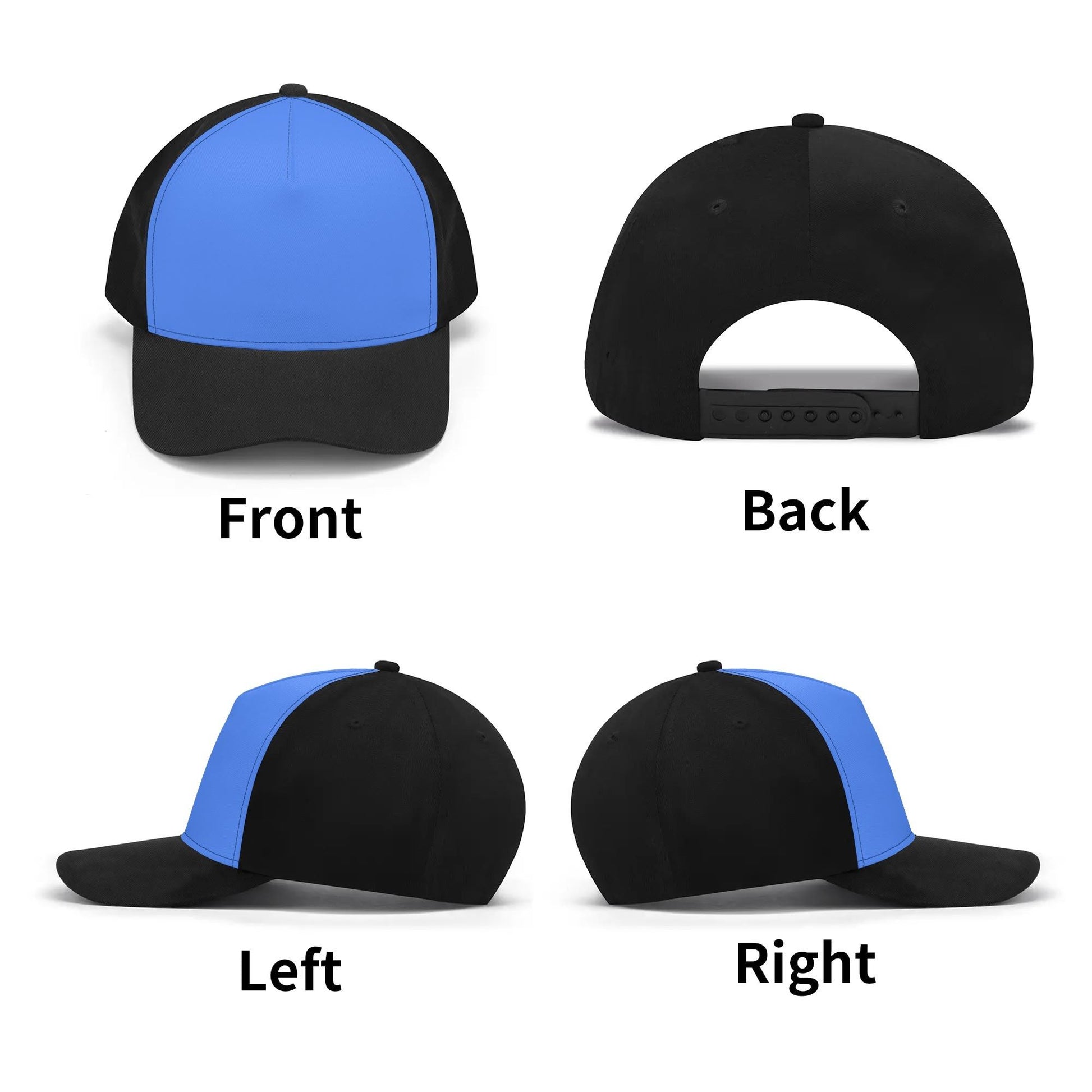 Customized Baseball Cap Vibrant Blue - Weave West