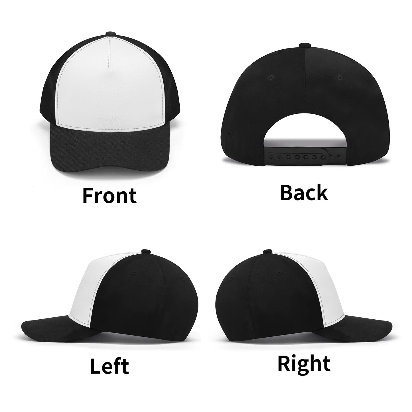 Customized Baseball Cap White - Weave West