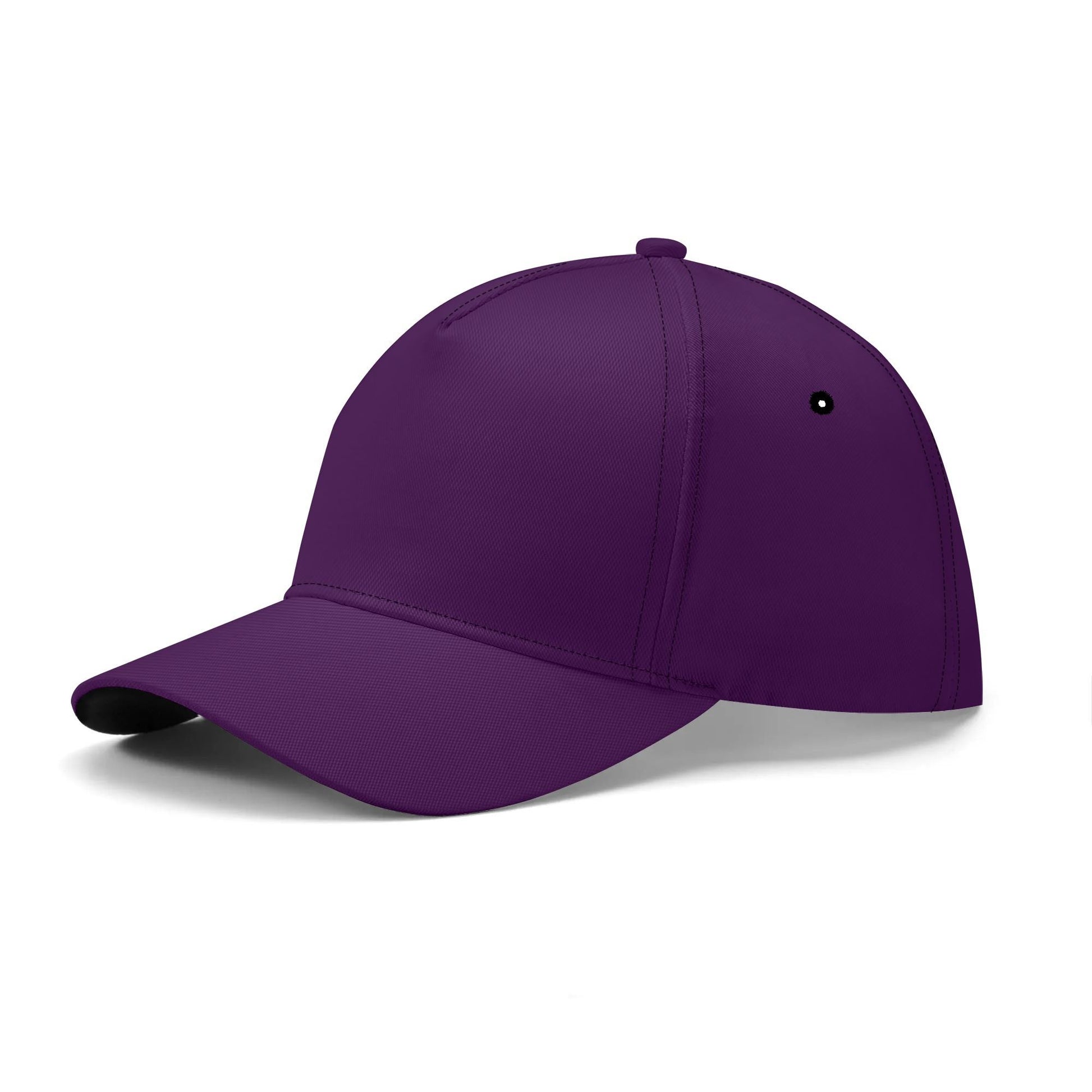 Customized Baseball Cap Plum Purple - Weave West