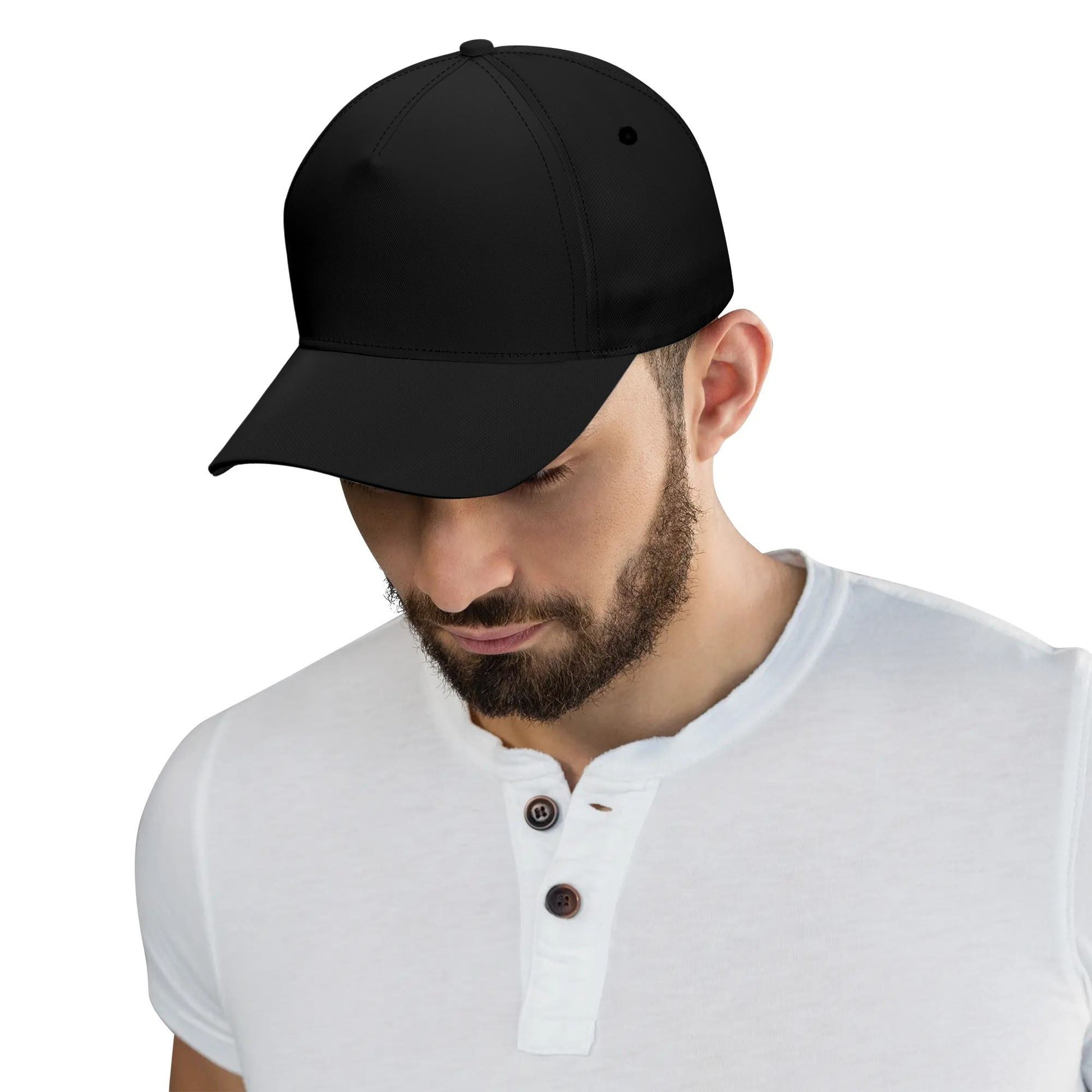 Customized Baseball Cap Black - Weave West