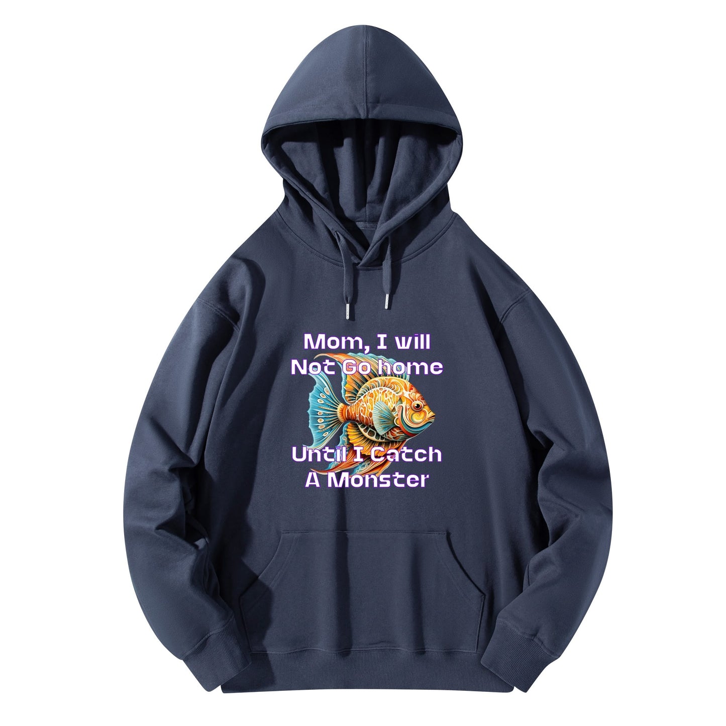 Funny Fishing Hoodie (Monster) - Weave West