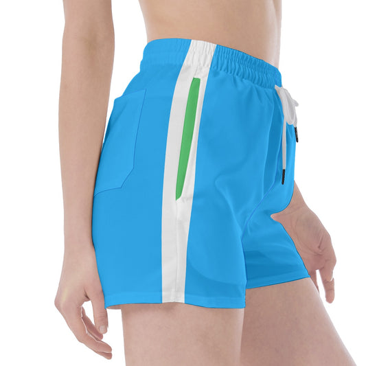 Sport Pocket Shorts Aqua Sky - Weave West