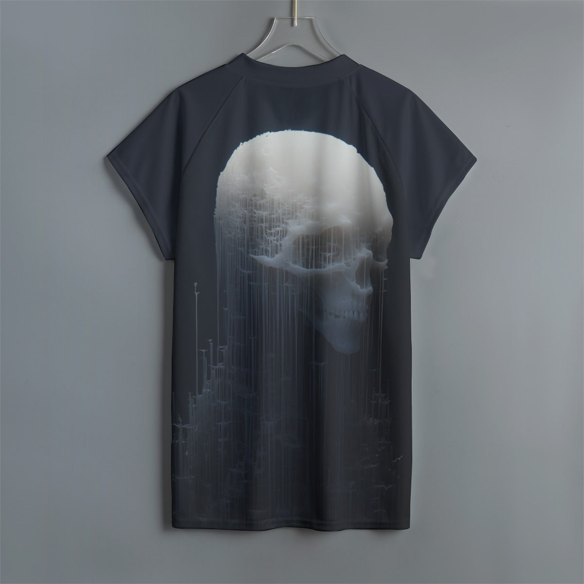 Wrinkle Free T-shirt (Dripping Skull) - Weave West