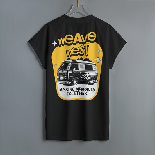 High Quality Polyester Raglan Sleeves Tee (Making Memories Together) - Weave West