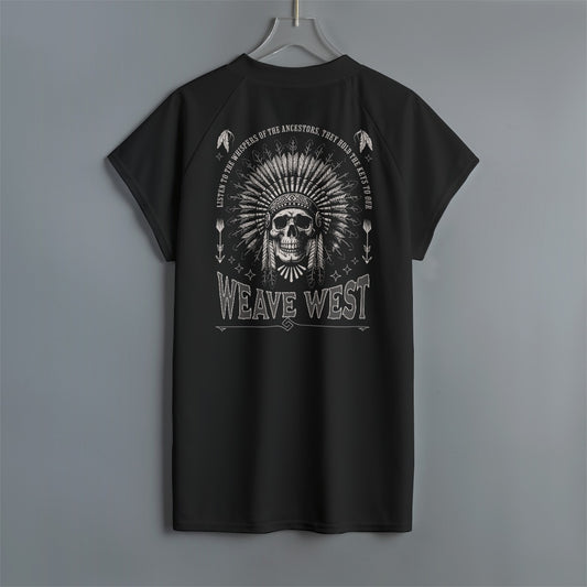 High Quality Polyester Raglan Sleeves Tee (Ancestor) - Weave West