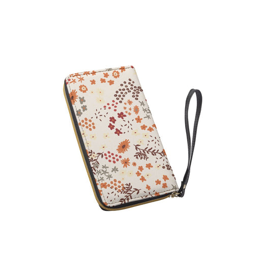 Zip Wallet Vanilla Blossom Garden - Weave West