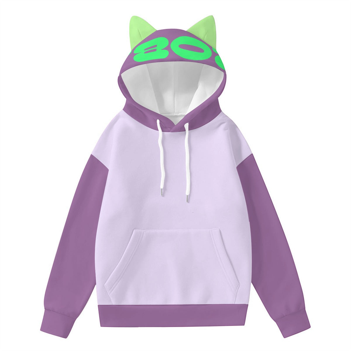 Personalized Eared Cozy Hoodie Boba Girl - Weave West