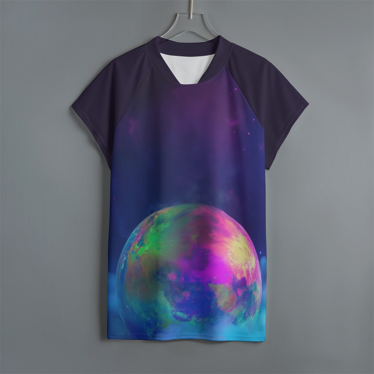 Wrinkle Free T-shirt Jersey (Galactic Sip)