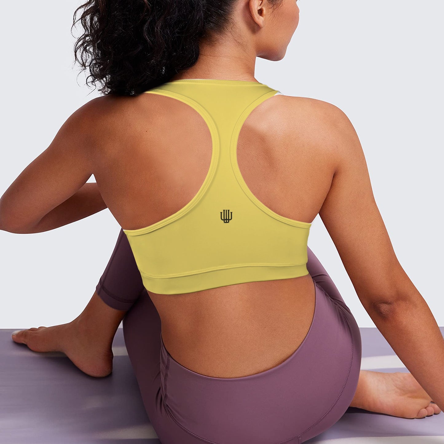 Racerback Sports Bra Golden Glow