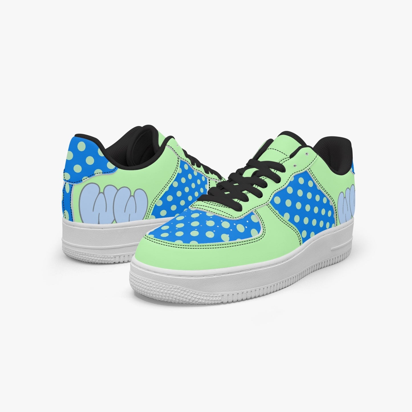 Casual Leather Sport Minty Dots - Weave West