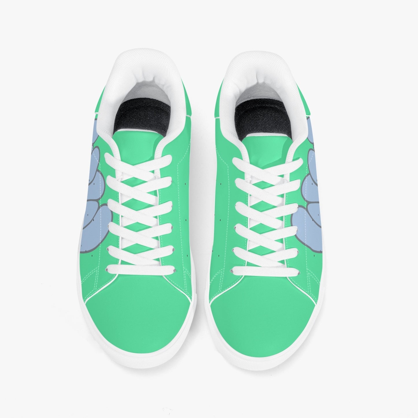 Classic Low-Top Leather Aquamarine - Weave West