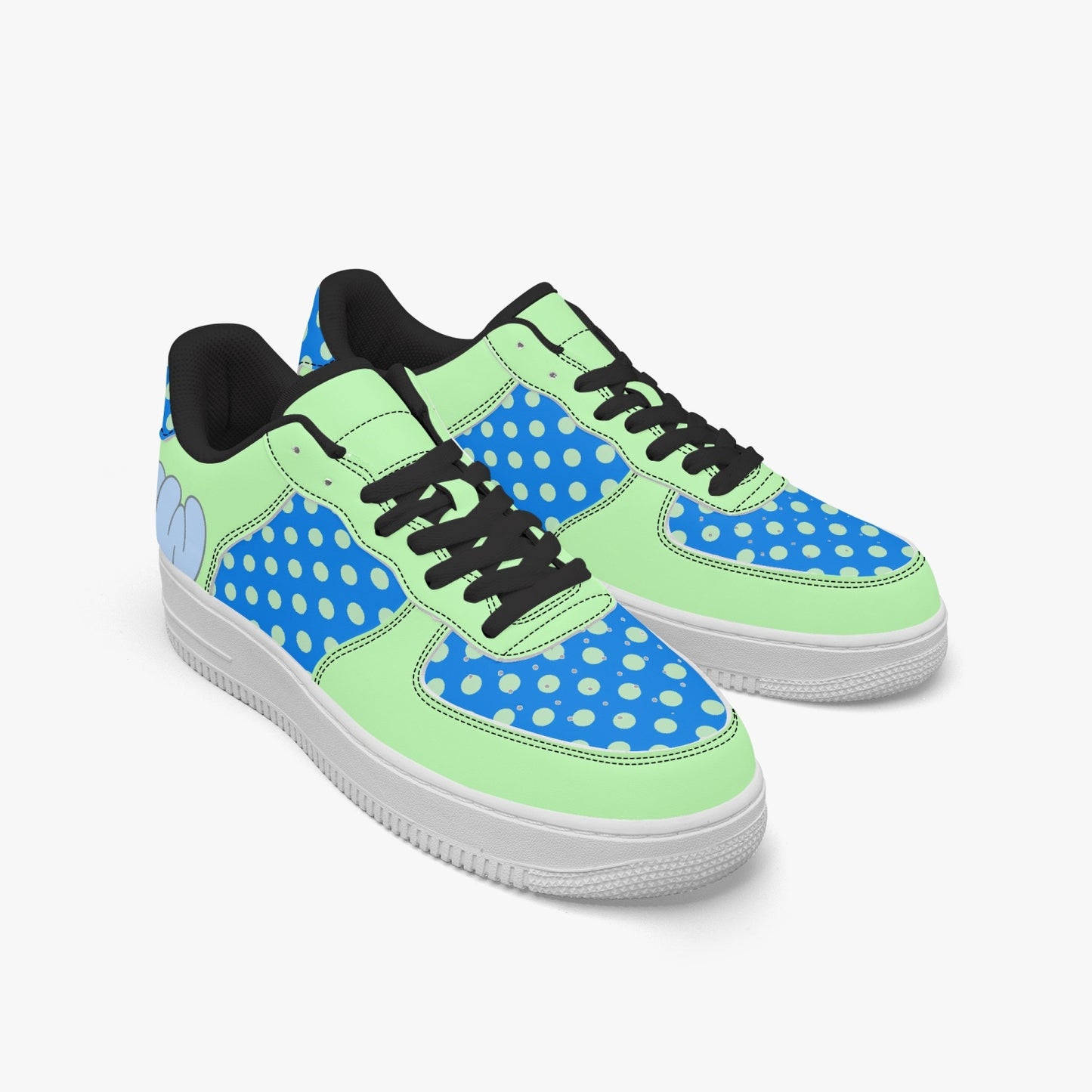 Casual Leather Sport Minty Dots - Weave West