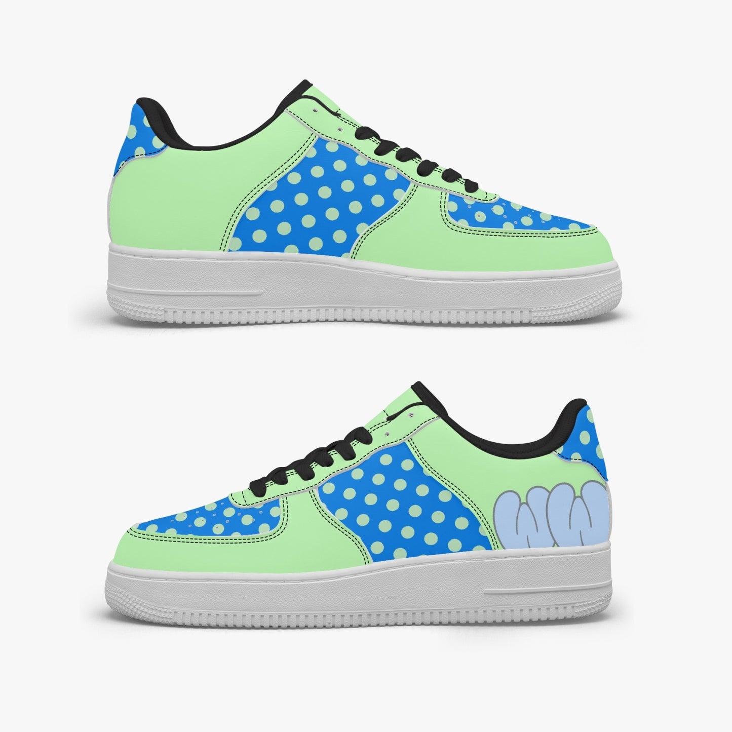 Casual Leather Sport Minty Dots - Weave West