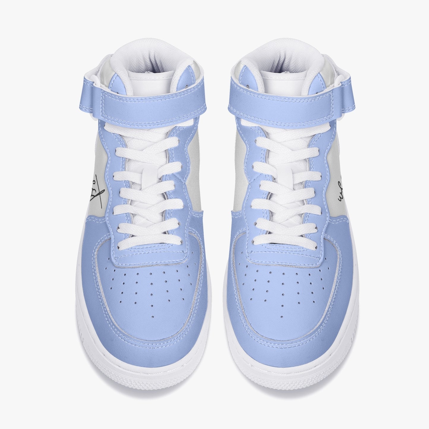 High Top Sporty Baby Blue - Weave West