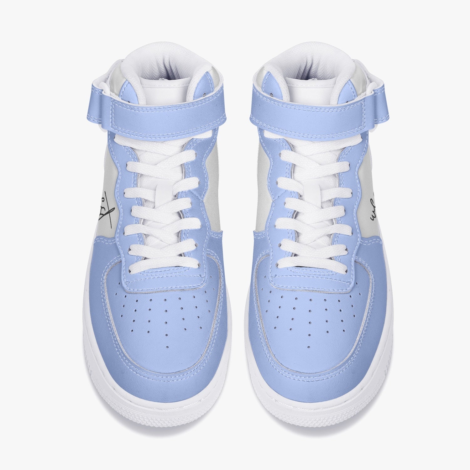 High Top Sporty Baby Blue - Weave West