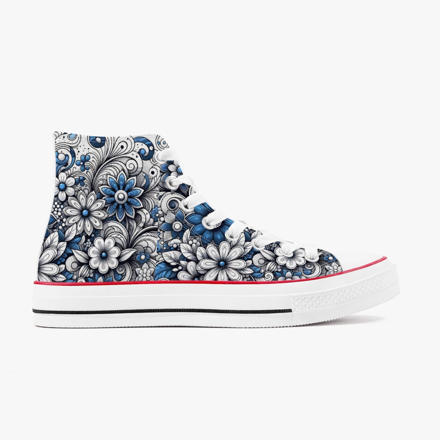 Casual High Top Canvas Electro Flora - Weave West