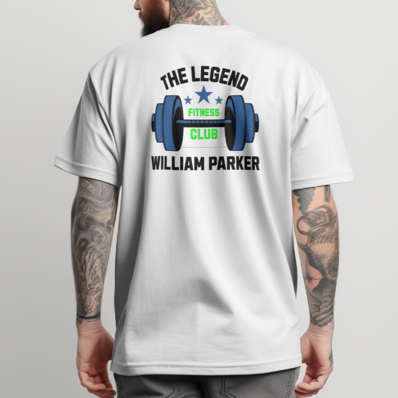 Personalized Oversized Tee (The Legend) - Weave West