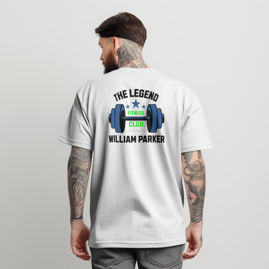 Personalized Oversized Tee (The Legend) - Weave West