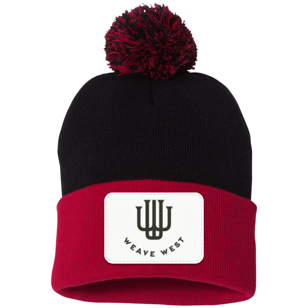 Pom Pom Beanie 1 - Weave West