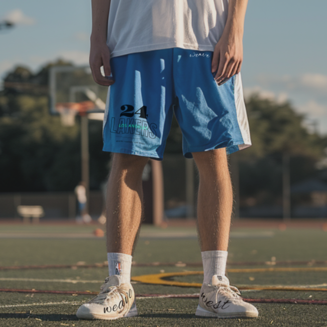 Basketball Mesh Light Polyester Shorts (Where Legends Are Made) - Weave West