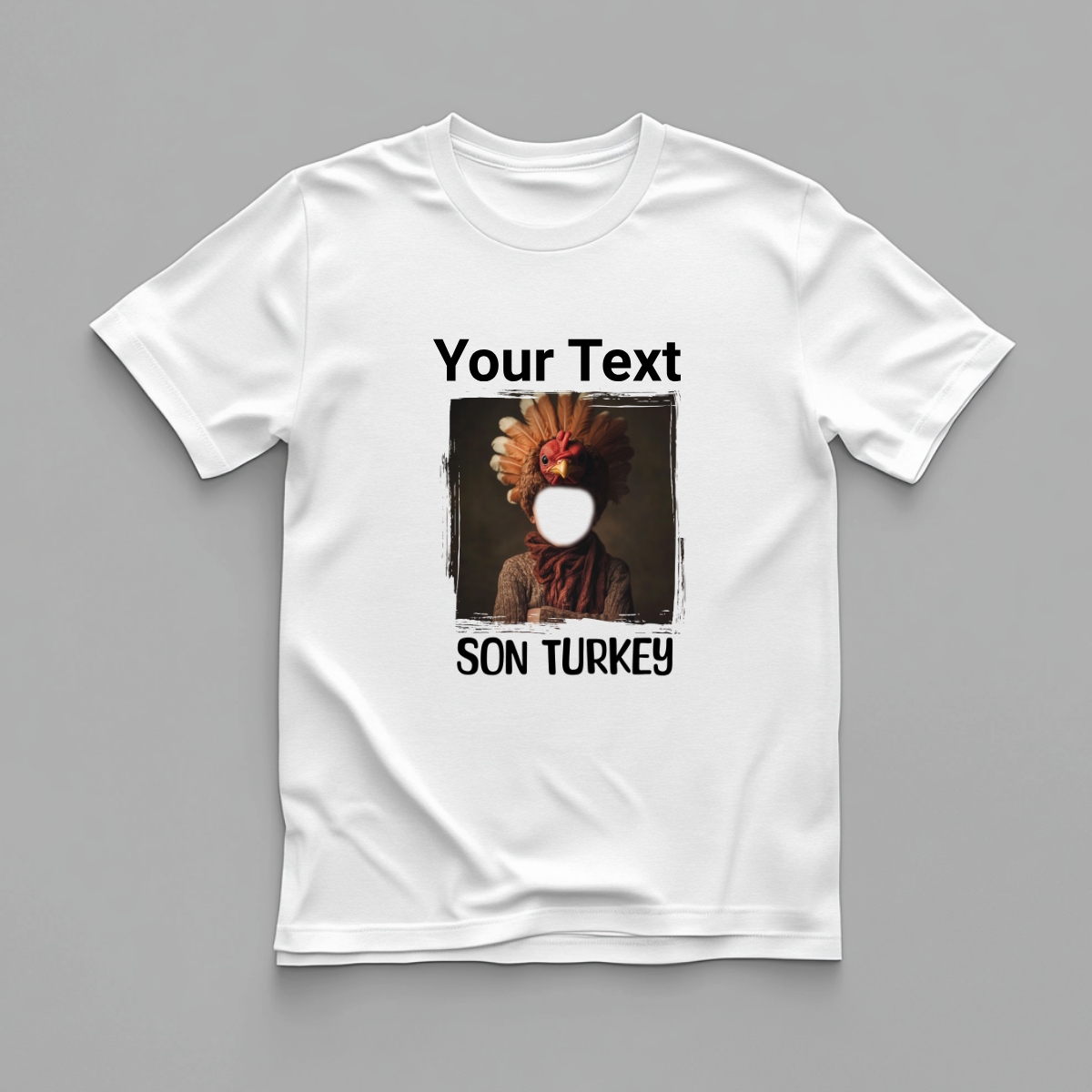 Custom Funny Thanksgiving Kids T-Shirt (Son Turkey) - Weave West