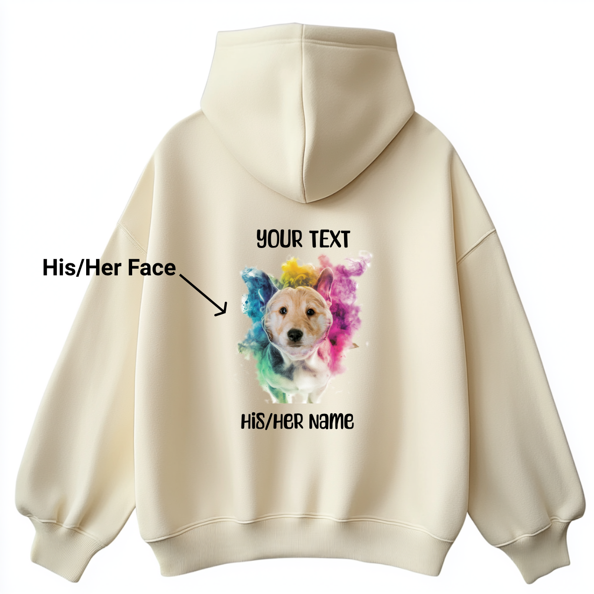 Custom Funny Dog Hoodie (Birthday 2) - Weave West