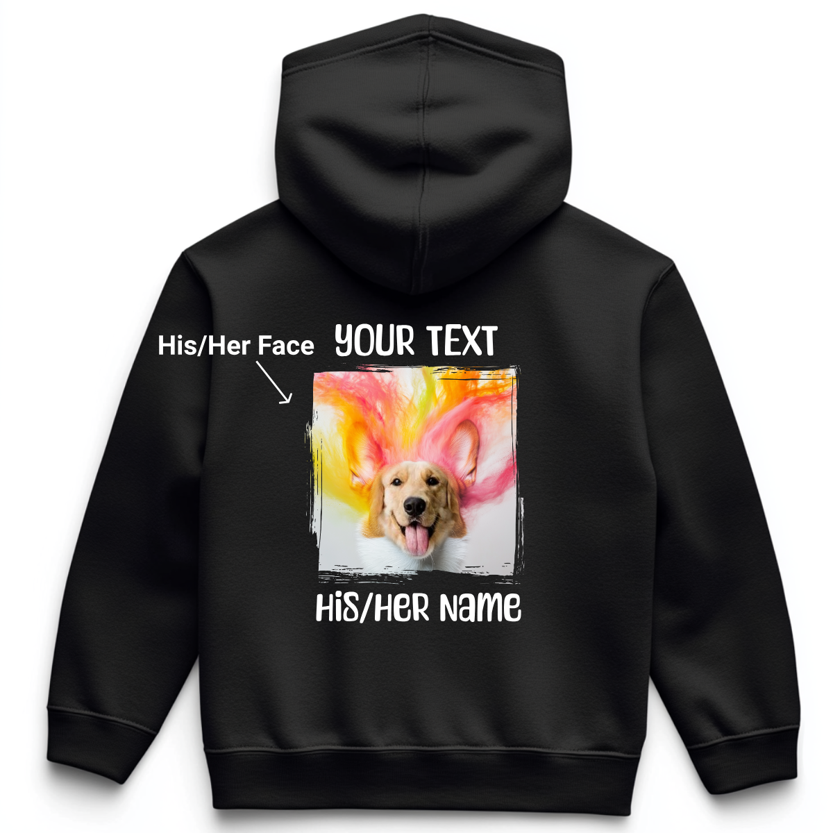 Custom Funny Dog Gildan Hoodie (Super Dog) - Weave West