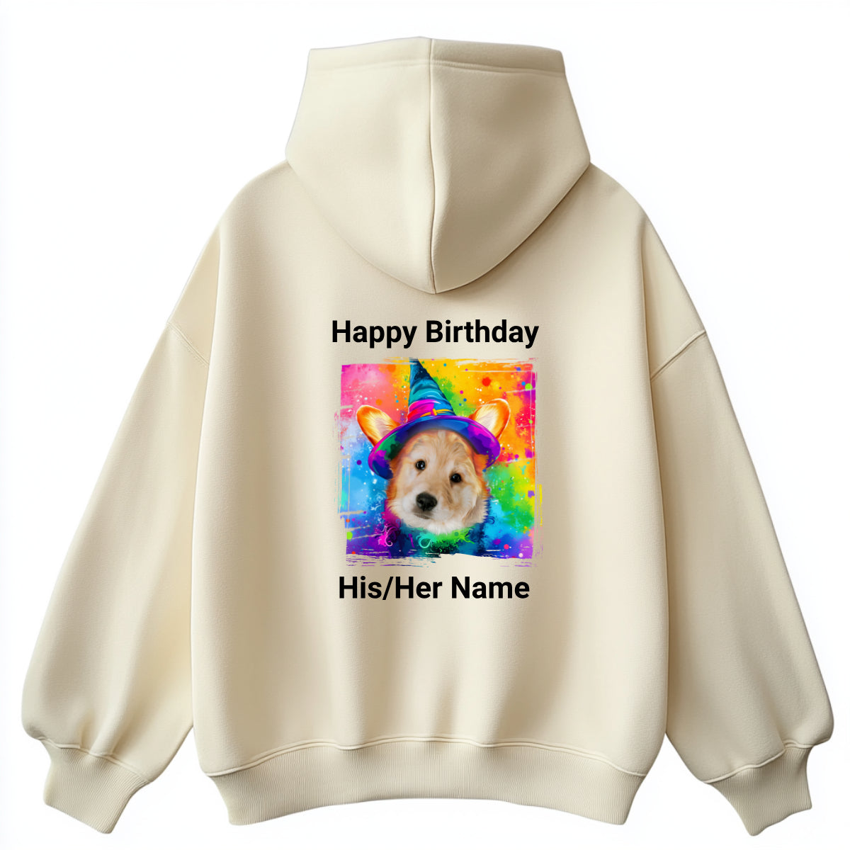 Custom Funny Dog Gildan Hoodie (Birthday) - Weave West