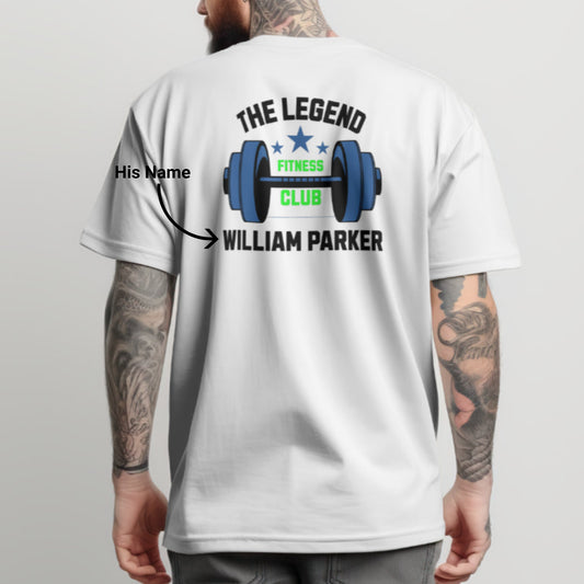 Personalized Oversized Tee (The Legend) - Weave West