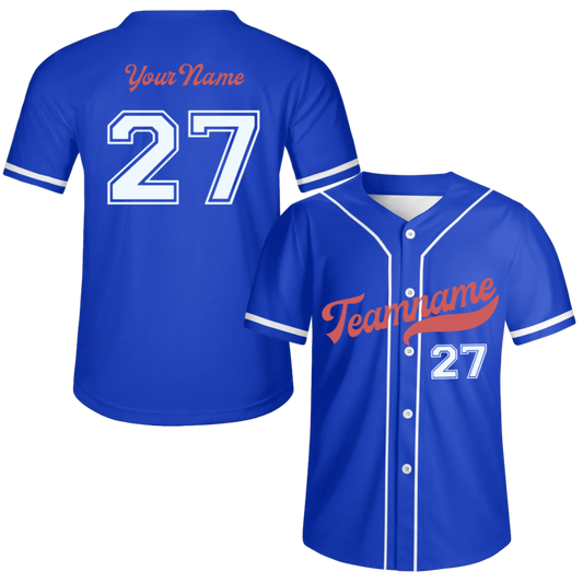 Baseball Jersey (Royal blue) - Weave West