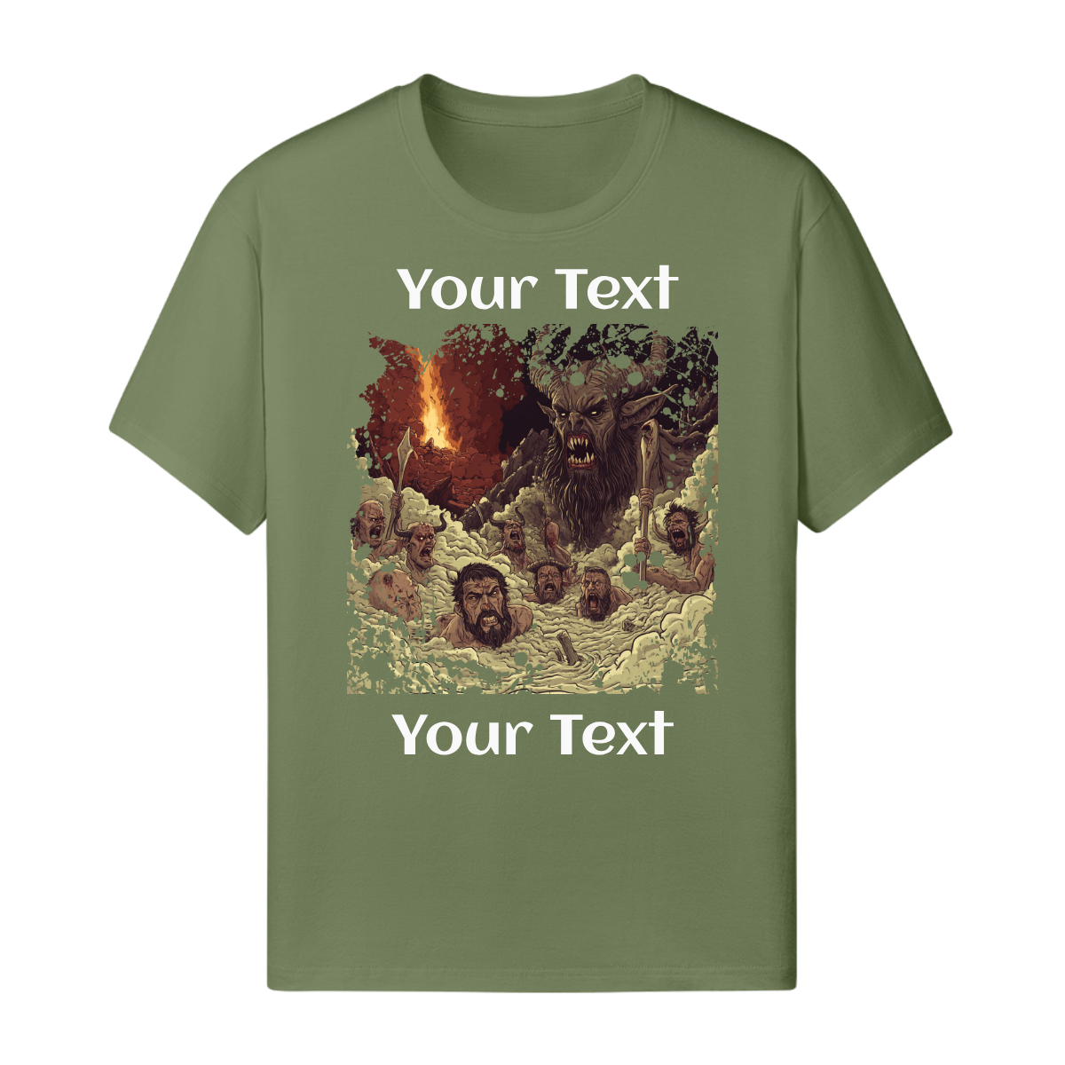 Custom Photo T Shirt Jade (Drown In Hell) - Weave West