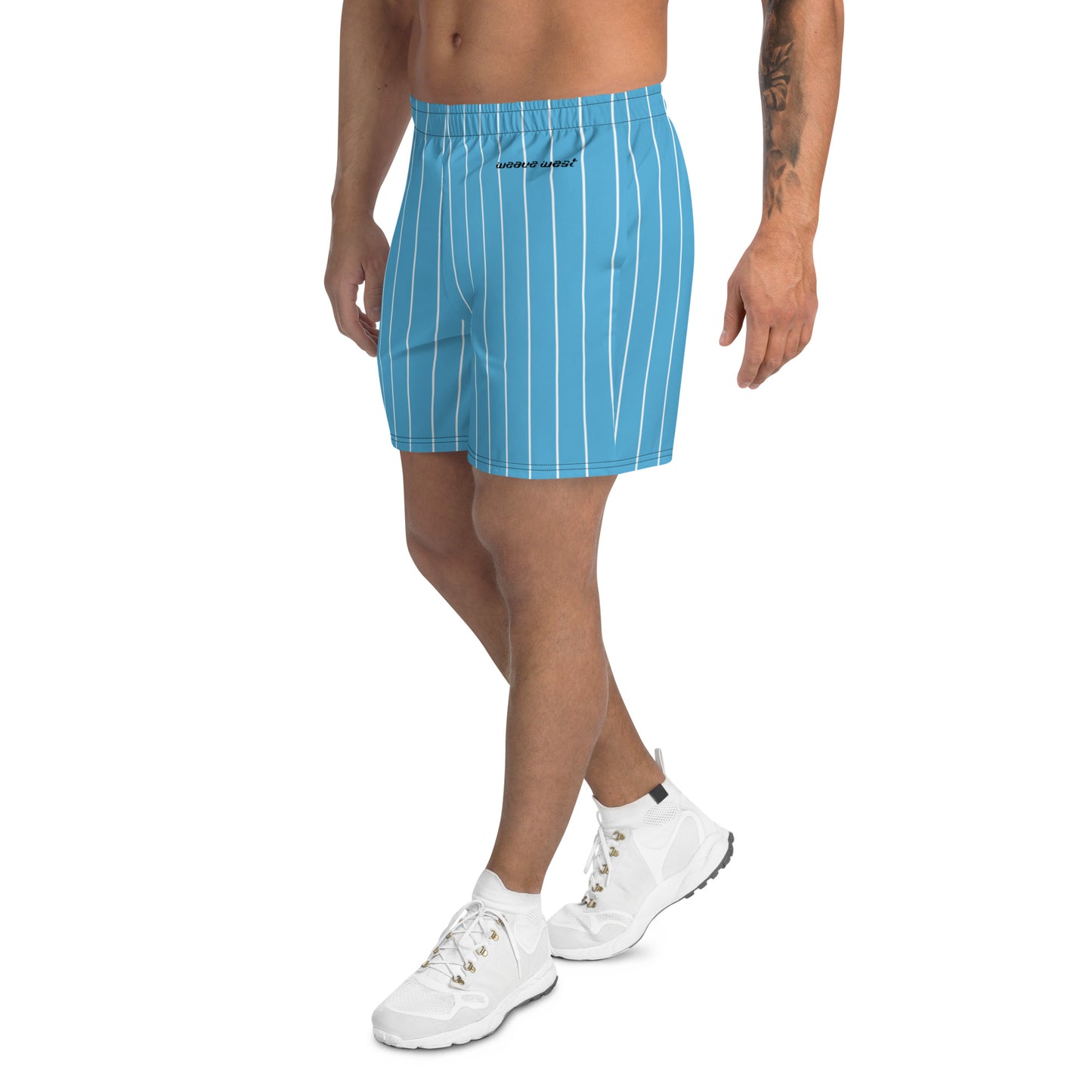 Micro Fiber Breathable Athletic Shorts (Stripe4) - Weave West