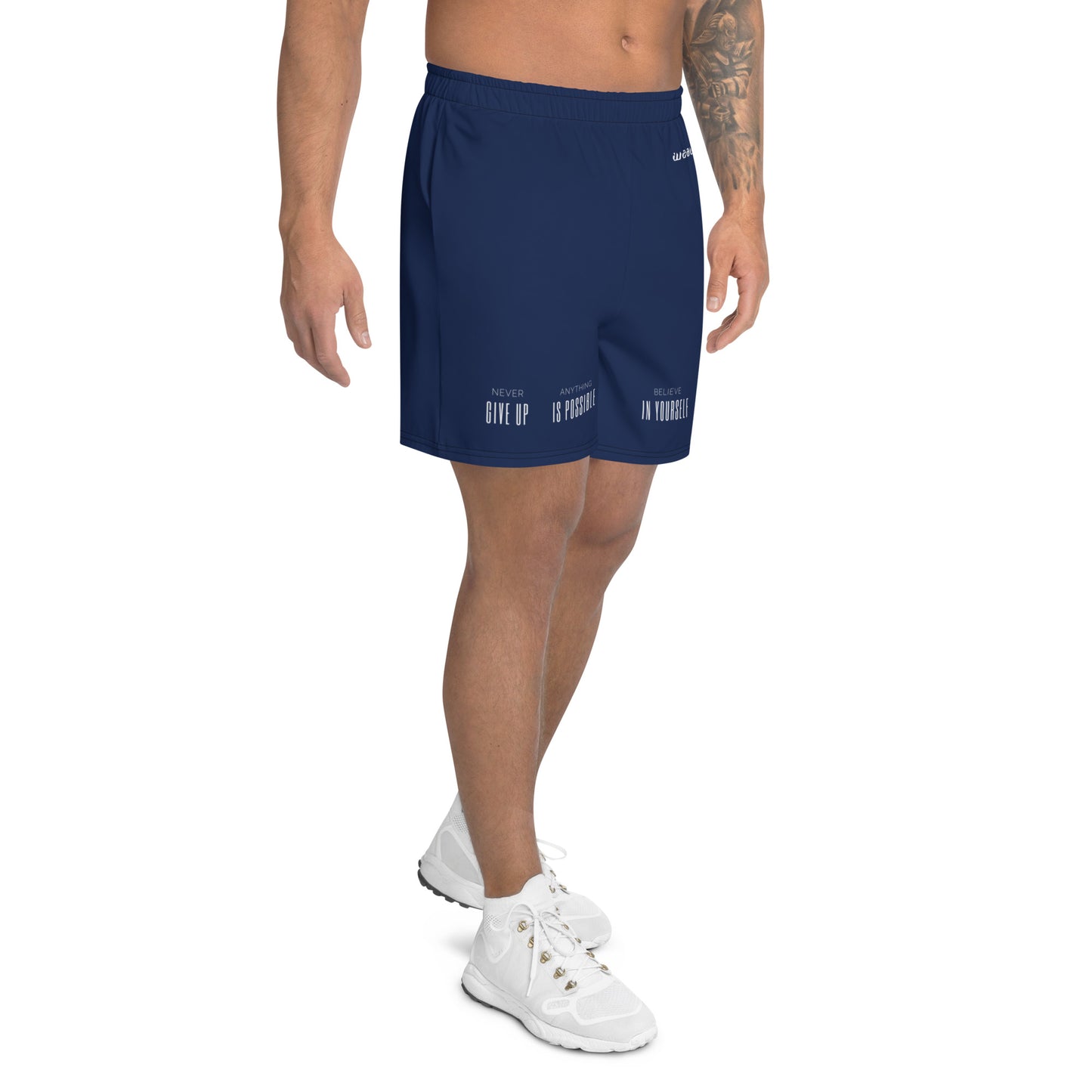 Micro Fiber Breathable Athletic Shorts (Never Give Up) - Weave West