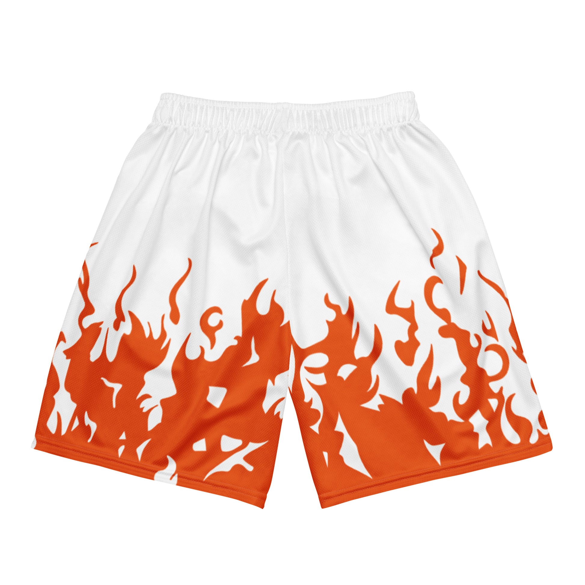 Basketball Mesh Light Polyester Shorts (Fire1) - Weave West