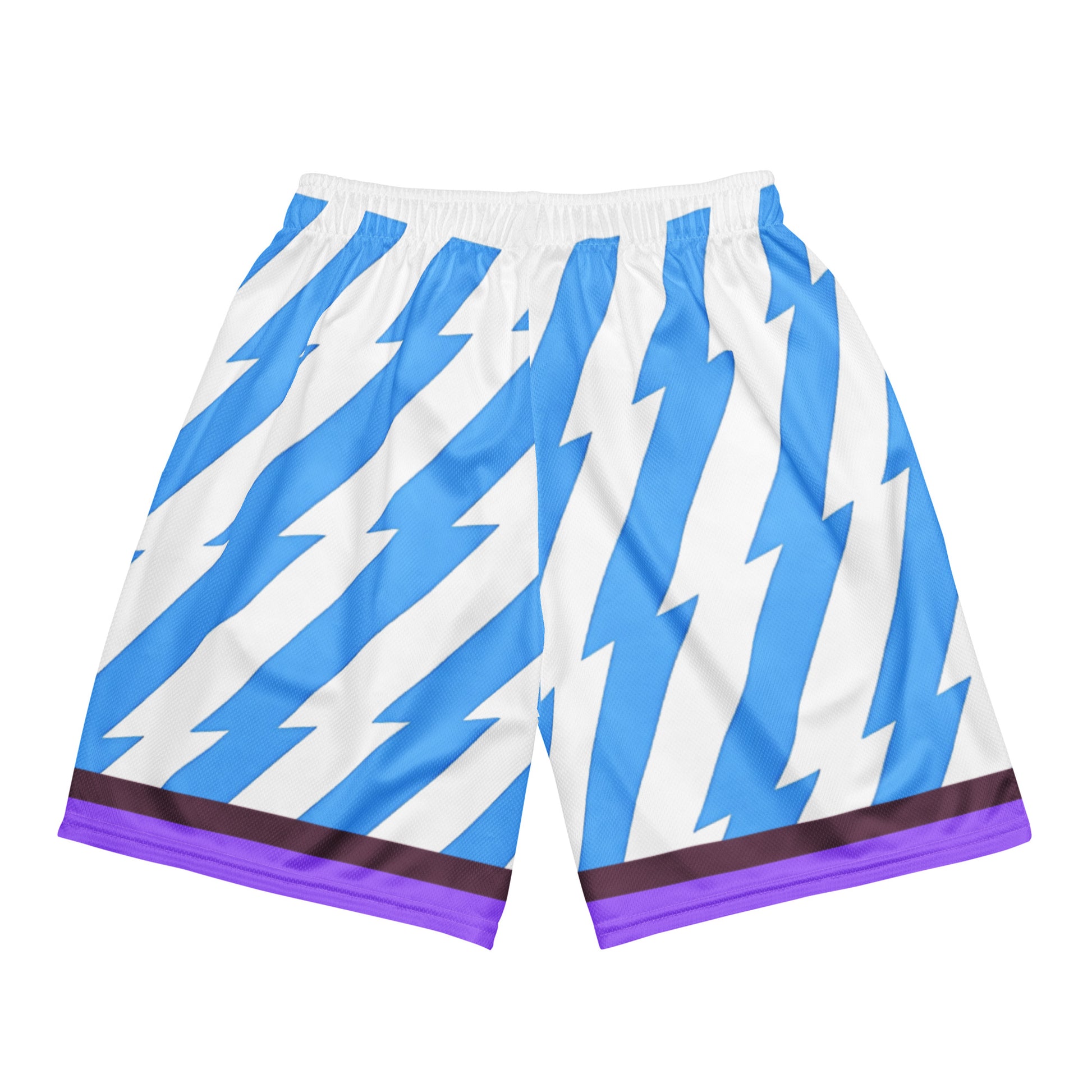 Basketball Mesh Light Polyester Shorts (Thunder2) - Weave West