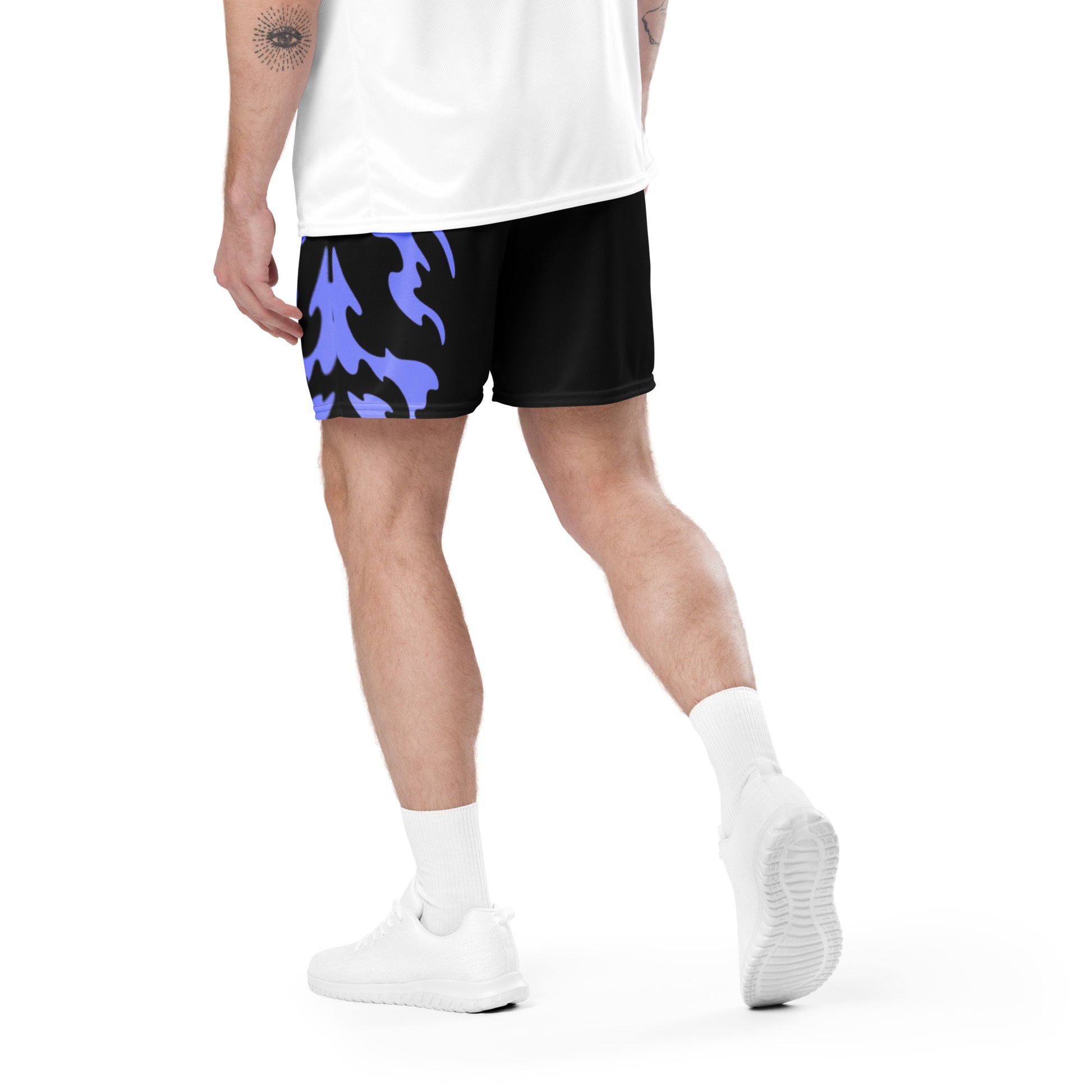 Basketball Mesh Light Polyester Shorts (Fire3) - Weave West