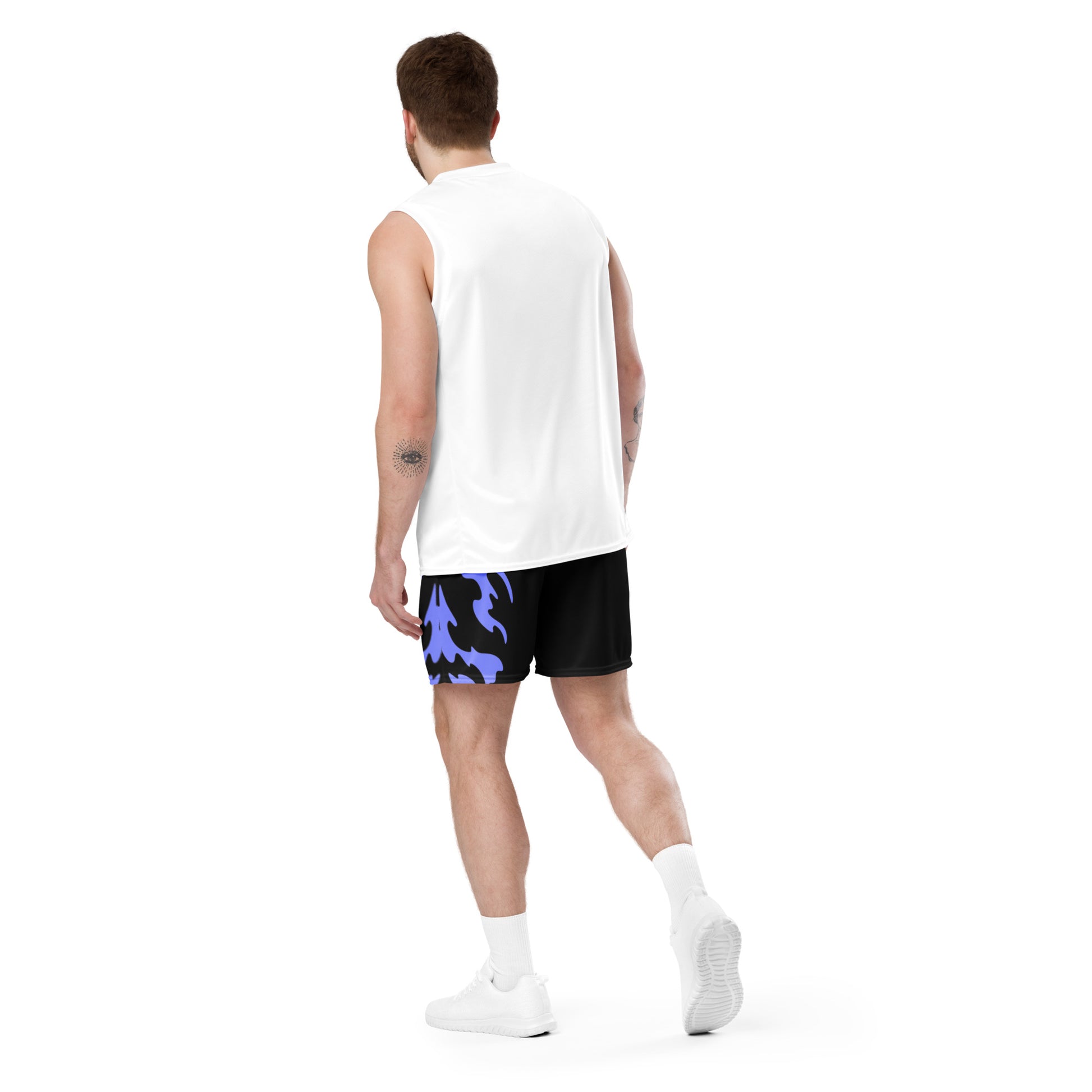 Basketball Mesh Light Polyester Shorts (Fire3) - Weave West