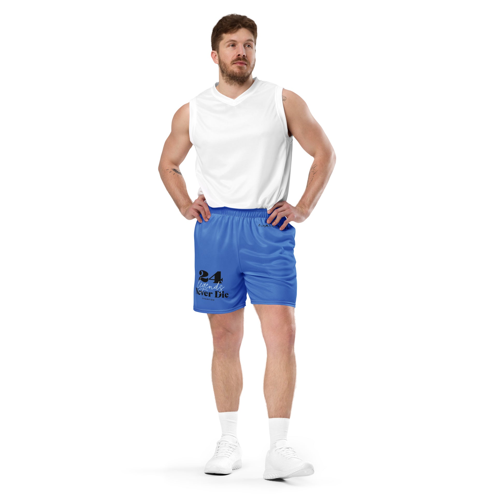 Basketball Mesh Light Polyester Shorts (Legends Never Die) - Weave West