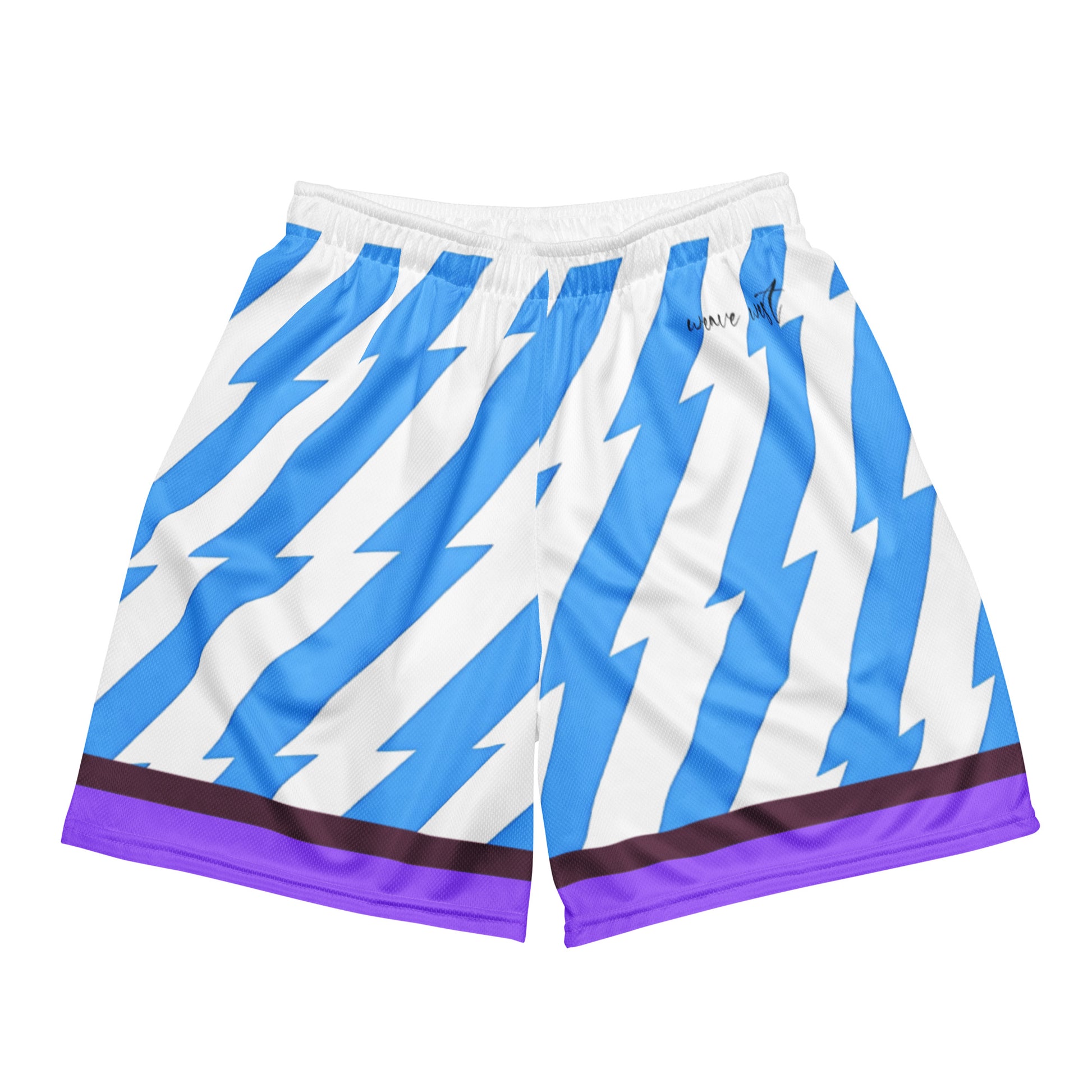 Basketball Mesh Light Polyester Shorts (Thunder2) - Weave West