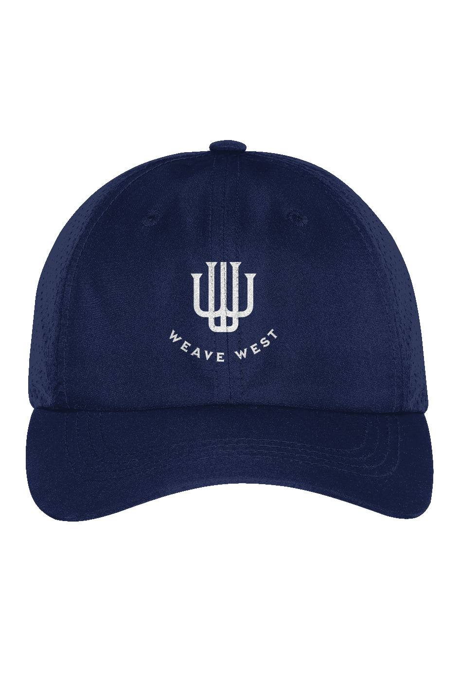 Women Performance Breathable Cap Navy - Weave West