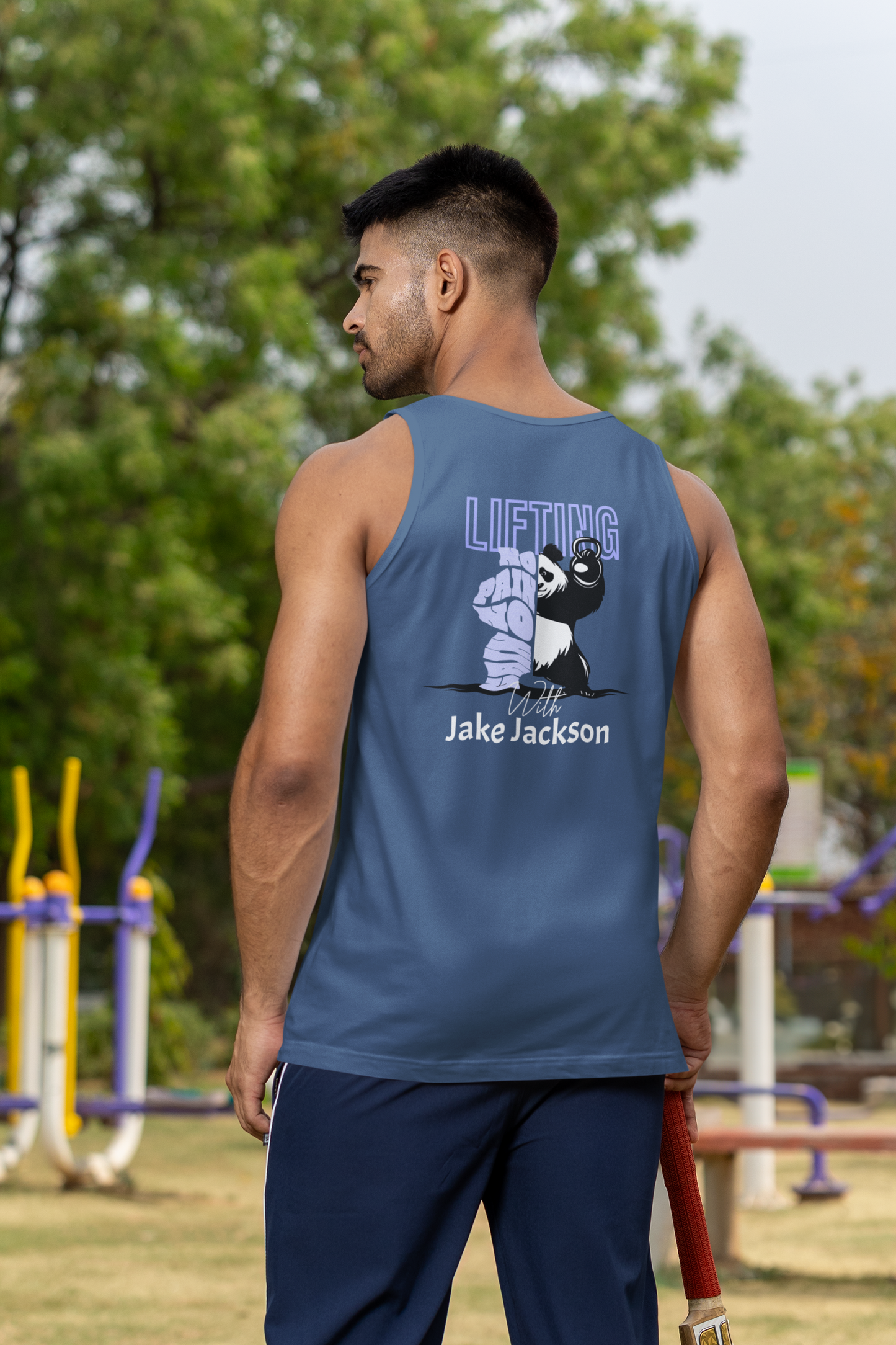 Personalized Polyester Body Fit Tank (Lifting)